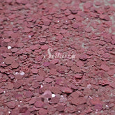 French Rose Metallic Chunky Glitter - Pink Glitter